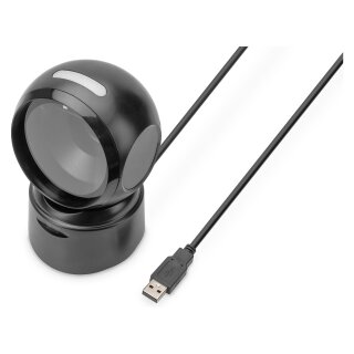 DIGITUS Barcode Scanner 1D + 2D QR-Code kompatibel