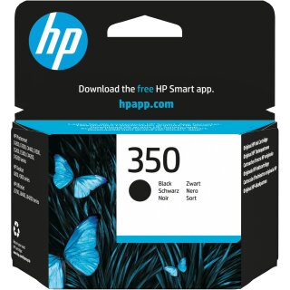 HP 350 original Ink cartridge CB335EE UUS black low capacity 4.5ml 200 pages 1-pack