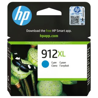HP 912XL High Yield Cyan Ink
