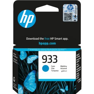 HP 933 Cyan Original Ink Cartridge