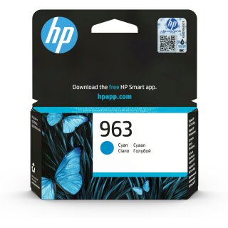 HP 963 Cyan Original Ink Cartridge
