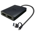 I-TEC USB-A/C 2X DP ADAPTER