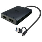 I-TEC USB-A/C 2X HDMI ADAPTER