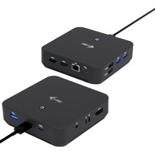I-TEC USB-C DS 2 x HDMI 1x DP 1x GLAN 1x USB-C 3.2 3x USB-A 3.2 2x USB 2.0 1x 3.5mm Audio