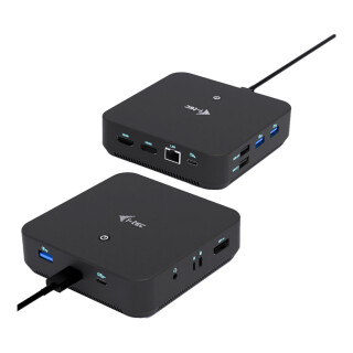 I-TEC USB-C DS 2 x HDMI 1x DP 1x GLAN 1x USB-C 3.2 3x USB-A 3.2 2x USB 2.0 1x 3.5mm Audio