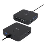 I-TEC USB-C DS 2 x HDMI 1x DP 1x GLAN 1x USB-C 3.2 3x...