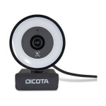 Dicota Webcam Ringlight 5MP black