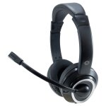 CONCEPTRONIC Headset USB Mikro,int.Bed.Stereo 2.0m sw