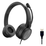 CONCEPTRONIC Headset USB-A Mikro,int.Bed.Stereo 2.0m sw