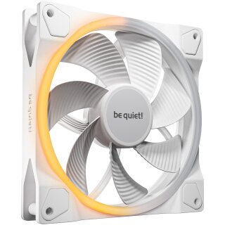 140mm be quiet! Lüfter 140*140*25 Light Wings PWM Reverse White