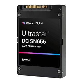 2,5" WD Ultrastar DC SN655 WUS5EA176ESP7E3 - SSD - 7.68 TB - intern - U.3 PCIe 4.0 (NVMe)