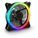120mm Sharkoon SHARK Blades RGB Fan (schwarz, 120 mm)