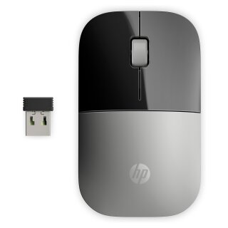 HP Maus Z3700 Kabellos Silber