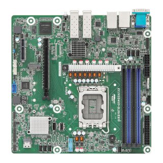 ASRock Mainboard EC262D4U2-2L2Q/E810 micro-ATX Sockel 1700 DDR5-only Single