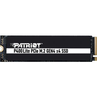M.2 Patriot P400 Lite 1 TB (schwarz/wei, PCIe 4.0 x4, NVMe 1.4, M.2 2280)