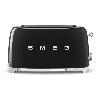 SMEG TSF02BLEU Toaster 4 Scheiben Schwarz
