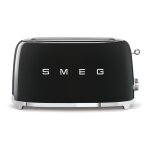 SMEG TSF02BLEU Toaster 4 Scheiben Schwarz