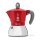 Bialetti Mokka-Kanne 0,2 l Moka Induktion rot