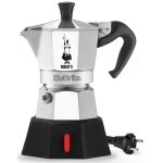 Bialetti Mokka-Elettrika Kanne 6 Tassen Passion Red