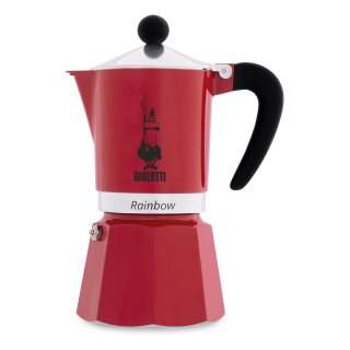 Bialetti Rainbow Kaffeemaschine*Rot*