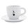 Bialetti Cappuccinotasse Istituzionale inkl. Untertasse - Porzellan - weiß - 240ml