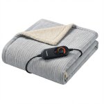 beurer HD 81 Wärmedecke hellgrau