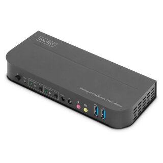 Digitus DS-12850 KVM-Switch 2-Port 4K/60Hz 2x DP > 1x DP/HDMI