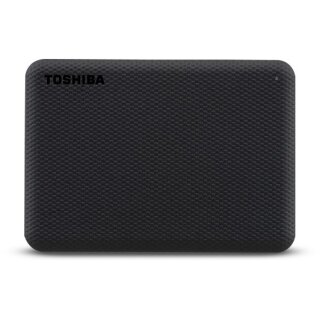 4 TB Toshiba Storage Canvio Advance, Externe Festplatte (schwarz, Micro-USB-B 3.2 Gen 1 (5 Gbit/s))