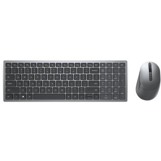 Dell Tastatur+Maus Kabellos 2.4GHz QWERTY Titan Grau