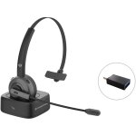 CONCEPTRONIC Headset Wireless BT 5.0 +Ladestation black