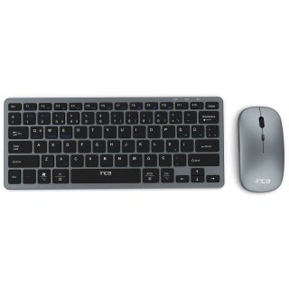 INCA Tastatur + Maus IBK-572BT BT 3.0/5.0, Smart, 40Tage, 5-10m black