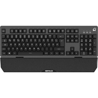 QPAD Gaming Tastatur Pro MK40 black QWERTY