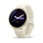 Garmin vivoactive 6 bone/lunargold alu