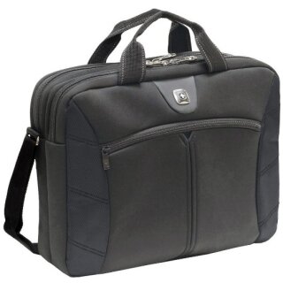 WENGER Sherpa Notebook Tasche fuer 35,8 bis 39,6cm 14,1 bis 15,6Zoll Toploader Tablet Laptop schwarz