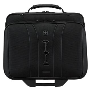 WENGER Legacy Black Series 39,62cm 15,6Zoll Wheeled Laptop Case w Tablet Pocket Black