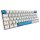 Sharkoon Gaming Tastatur Skiller SGK50S4 Gen2 PBT wei-gel DE