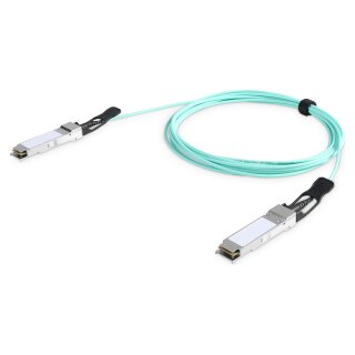 DIGITUS Kabel QSFP+ 40G AOC 30.0m türkis