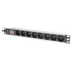 DIGITUS PDU 1U 8xCEE7/5 Ausgänge 230V/16A schwarz