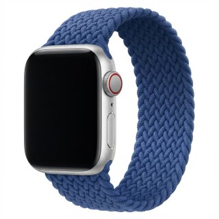 Premium Armband für Apple Watch, Blau/Schwarz, 40mm, 41mm, 38mm, 42mm (Series 10), GA-MAG-BNDA-P-BMS