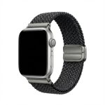 Premium Armband für Apple Watch, Schwarz/Grau, 40mm,...