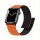 Premium Plus Armband für Apple Watch, Orange/Schwarz, 40mm, 41mm, 38mm, 42mm (Series 10), GA-MAG-BNDA-PP-OMS