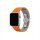 Premium Plus Armband für Apple Watch, Orange/Grau, 40mm, 41mm, 38mm, 42mm (Series 10), GA-MAG-BNDA-PP-OGS