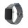 Premium Plus Armband für Apple Watch, Grau/Blau, 40mm, 41mm, 38mm, 42mm (Series 10), GA-MAG-BNDA-PP-CGBS
