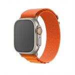 Premium Plus Armband für Apple Watch, Orange/Grau,...