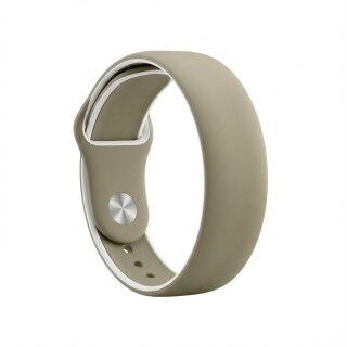 Premium Pro Armband für Apple Watch, Khaki/Weiß, 40mm, 41mm, 38mm, 42mm (Series 10), GA-MAG-BNDA-P+KLCS
