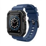 Premium Pro Armband für Apple Watch, Blau/Schwarz,...