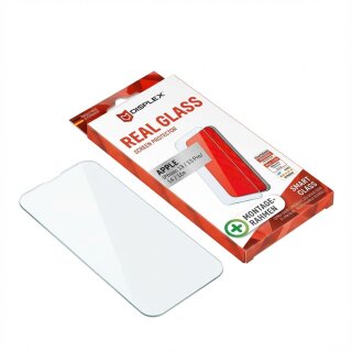 Clear Displayschutzglas für Apple iPhone 16e/14/13 Pro/13, GA-GCLEZ-IP22-BLFM61