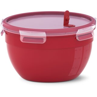 Emsa N1060600 Clip Mikrowellendose. rot