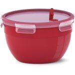 Emsa N1060600 Clip Mikrowellendose. rot