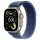 Apple Watch Ultra 3 Titanium Cellular 49mm Natur (Trail Loop blau/hellblau) S/M